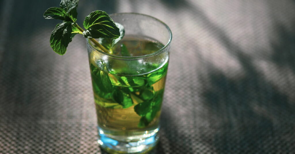 Peppermint schnapps Peppermint schnapps