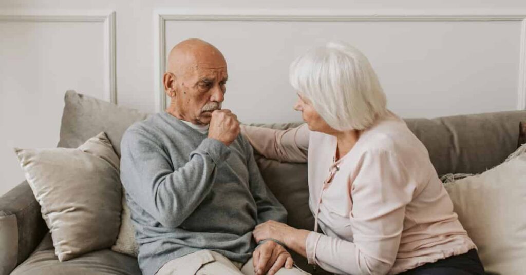 Symptoms of pneumonia in adults over 65