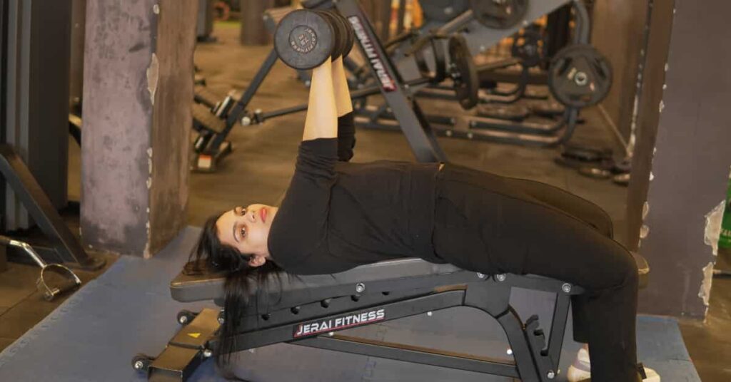 Decline Dumbbell Bench Press: