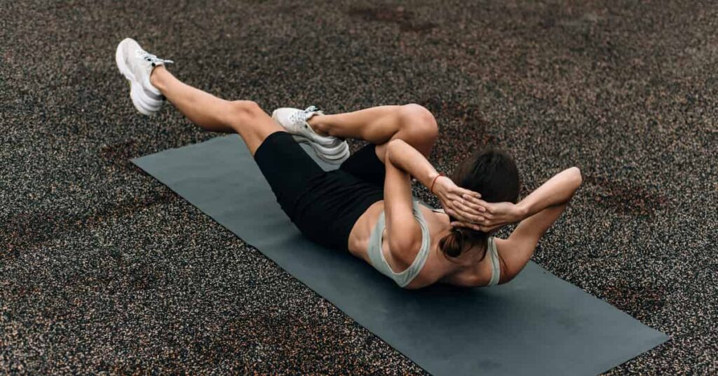 Bicycle Crunches variations