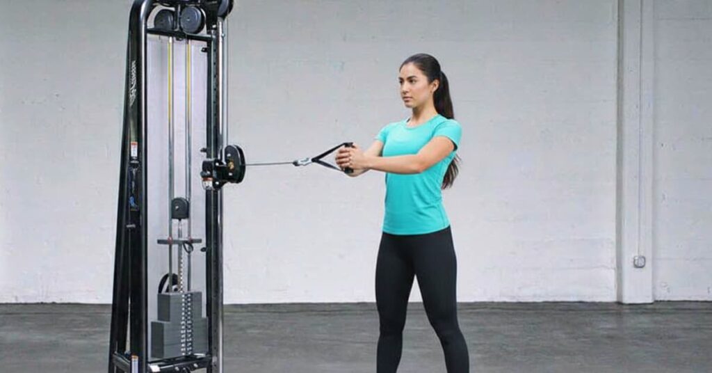 Pallof press variations