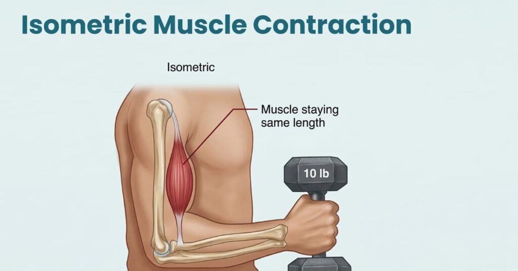 Isometric Contractions: Tension Without Movement Isometric Contractions: Tension Without Movement